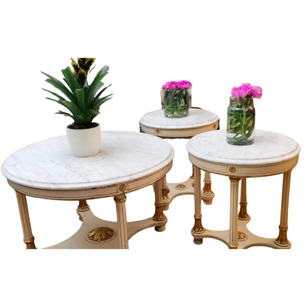 0110 Conjunto de Mesa grande + 2 mesas auxiliares lacadas (2).webp