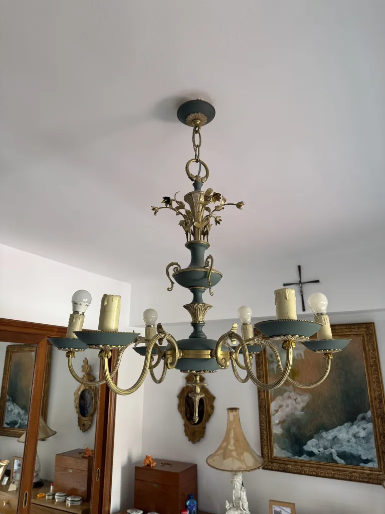 0128 Lampara de bronce y porcelana (1).webp