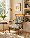 0104 2 sillobnes de brazos de madera de nogal, (3).webp
