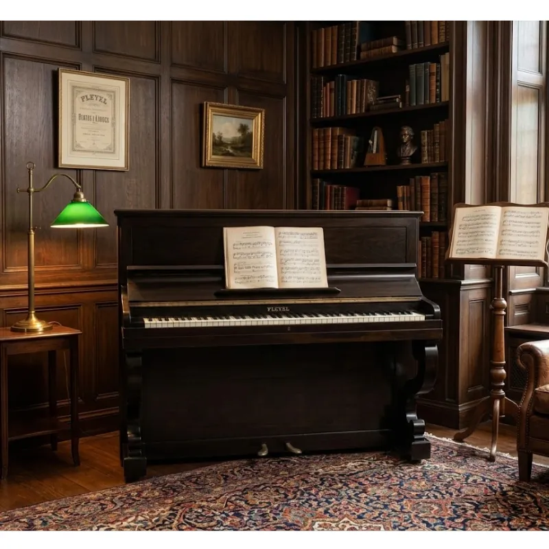 Piano Ebonizado "Pleyel"