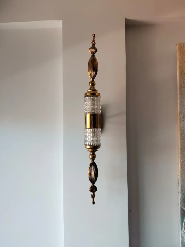 Dos Apliques de pared decorativo de estilo vintage