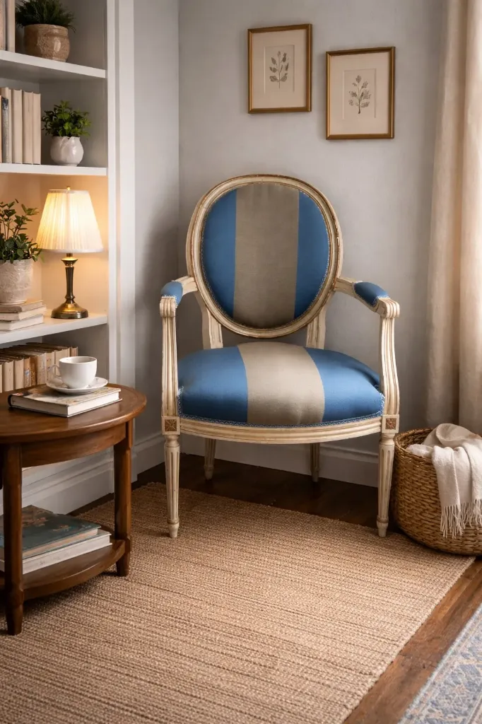 Butaca estilo Luis XVI