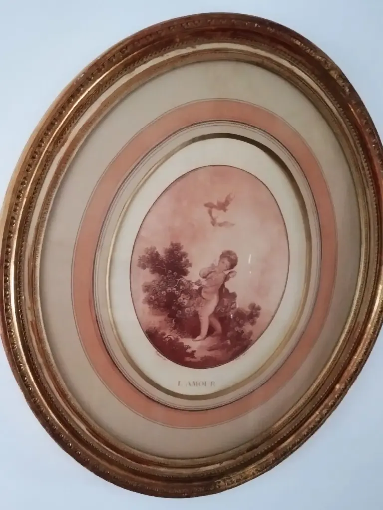 Grabado "L'AMOUR"