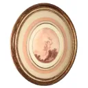 Pareja de grabados "La Folie" "L'Amour"