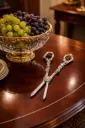 Tijeras de plata esterlina para cortar uvas