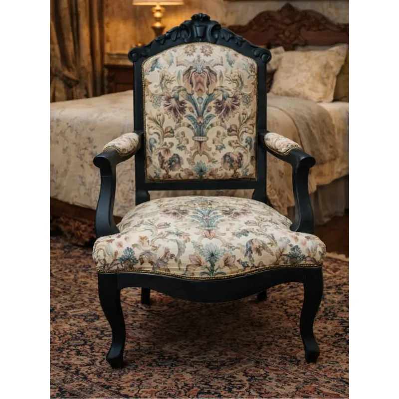 Pareja Butacas Isabelina Ebonizada