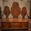 Banco arcón de madera maciza RC